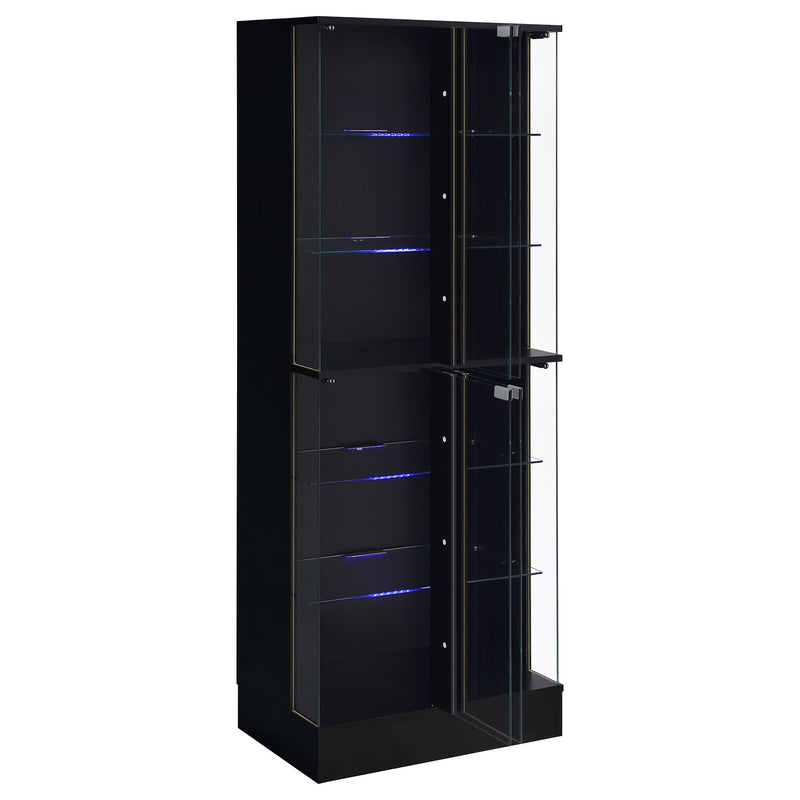 Cabra Curio Cabinet with LED Lighting