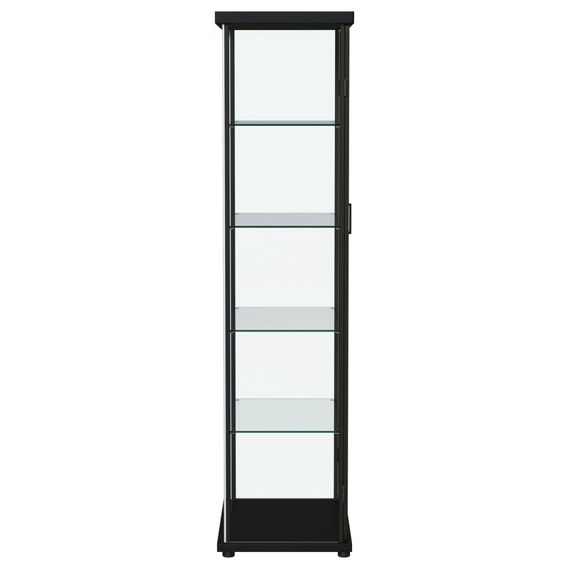 Aero Curio Cabinet with LED Lighting