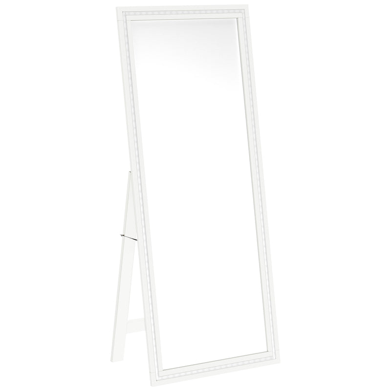 Windrose Standing Mirror with LED Lighting