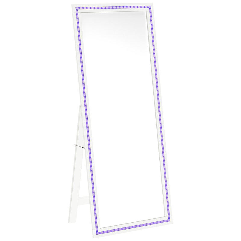 Windrose Standing Mirror with LED Lighting