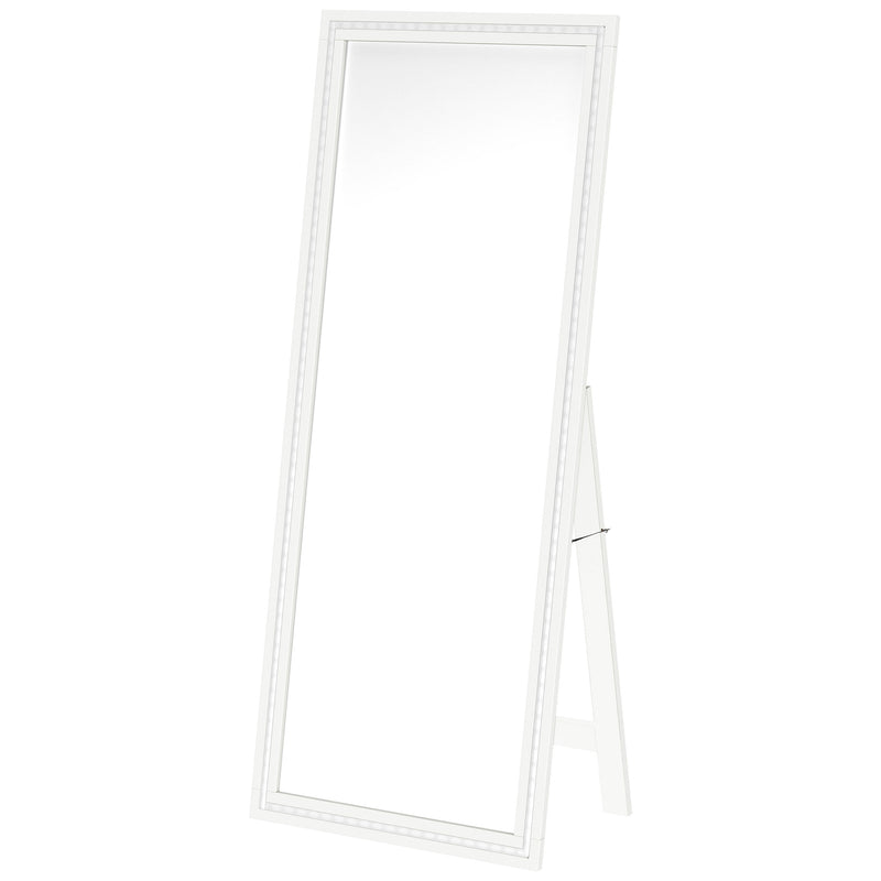 Windrose Standing Mirror with LED Lighting