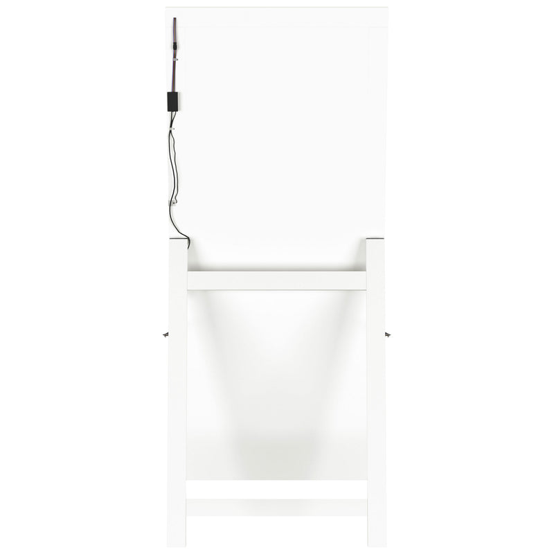 Windrose Standing Mirror with LED Lighting