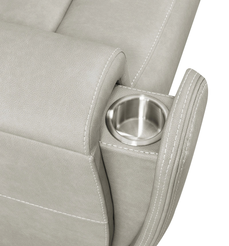 Brickston Triple Power Reclining Loveseat