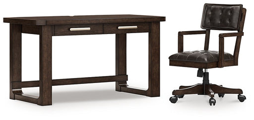 PKG022066 - Breckington Home Office Set by Ashley Furniture - Home Office Set for sale at Shop_name St. Louis