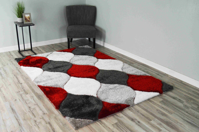 4D SHAGGY Rug Design 6488 2