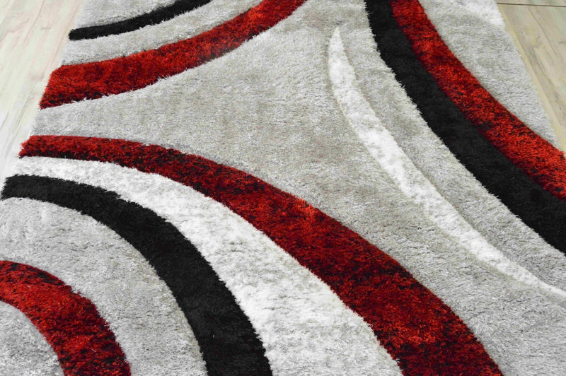 4D SHAGGY Rug Design 6495