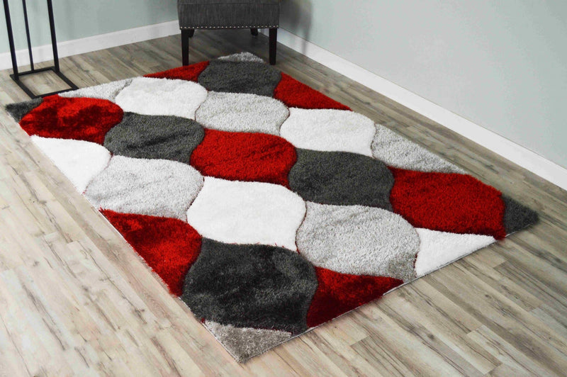 4D SHAGGY Rug Design 6488 2