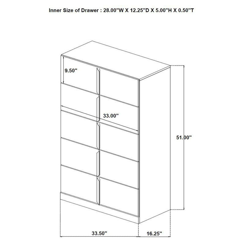 Ines Chest of Drawers