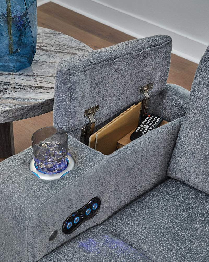 Studio Cave Power Reclining Loveseat with Console