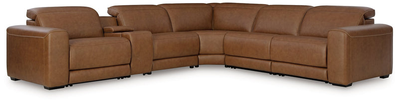 Magic Man 5-Piece Power Reclining Sectional