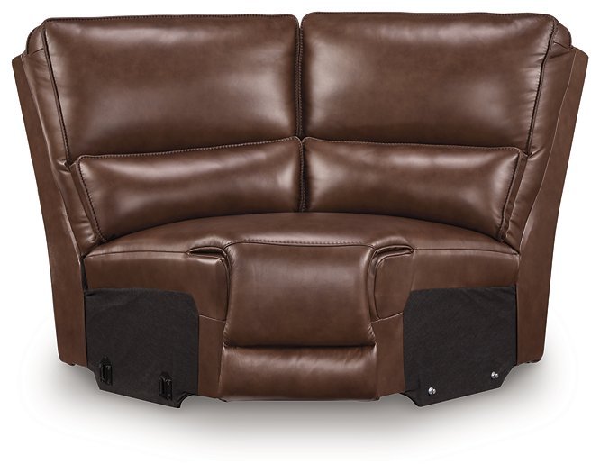 DeepWakes Reclining Sectional with Storage Console