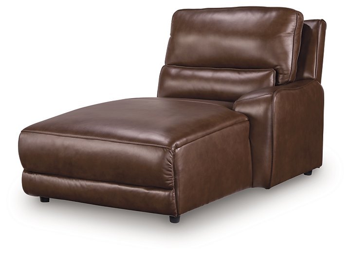 DeepWakes Power Reclining Sectional with Chaise