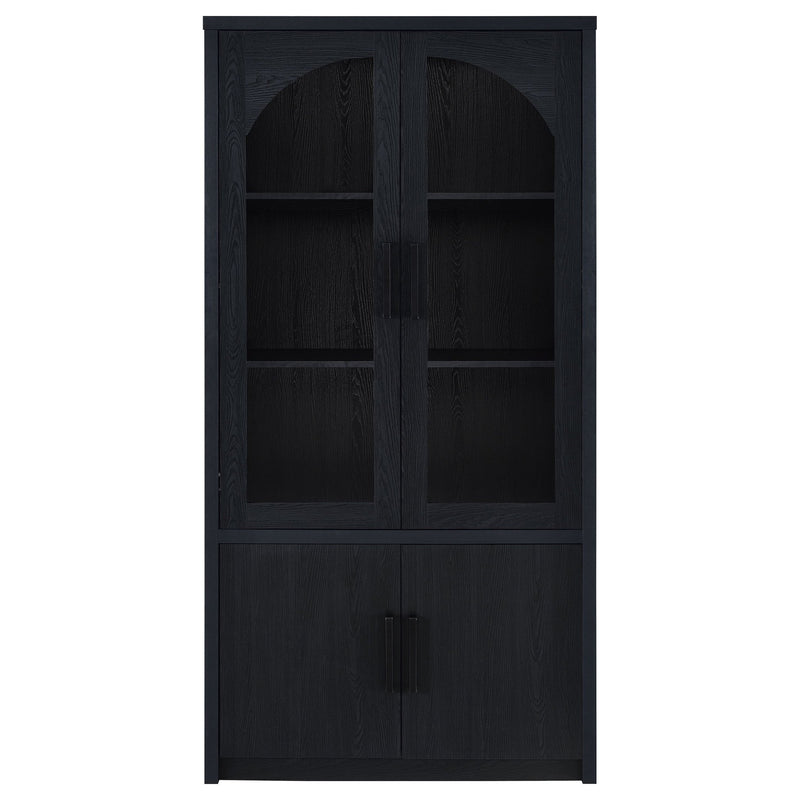 Riva Tall Display Cabinet with LED Lighting