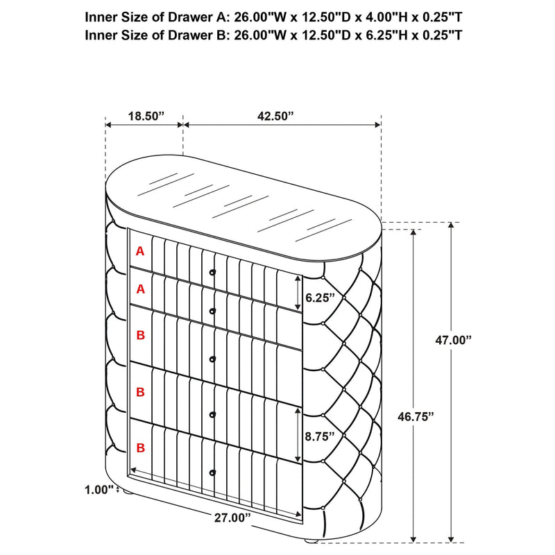 Sonya Chest of Drawers