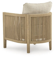 PCP469-820 - Spooners Cove Outdoor Lounge Chair with Cushion (Set of 2) by Ashley Furniture - Outdoor Lounge Chair for sale at Shop_name St. Louis