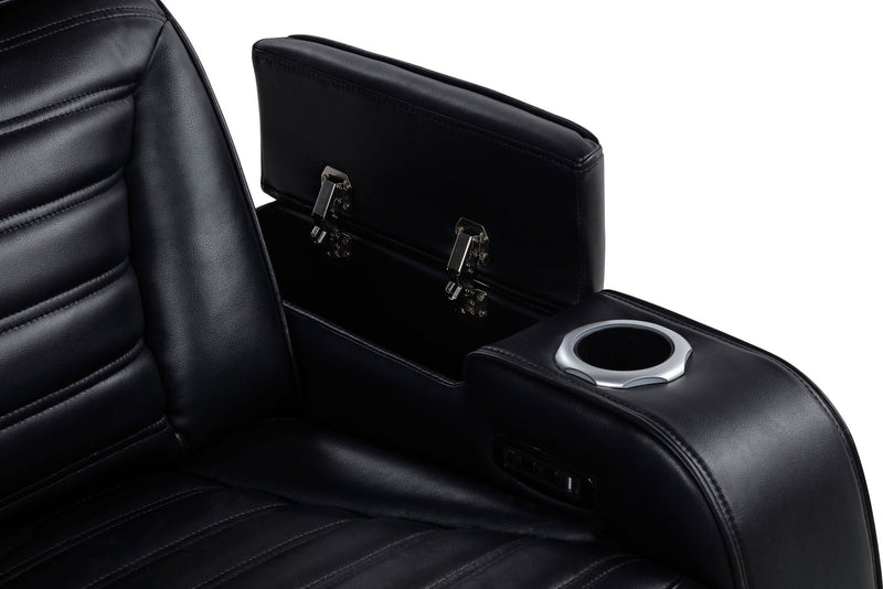 Zuma Dual Power Reclining Loveseat